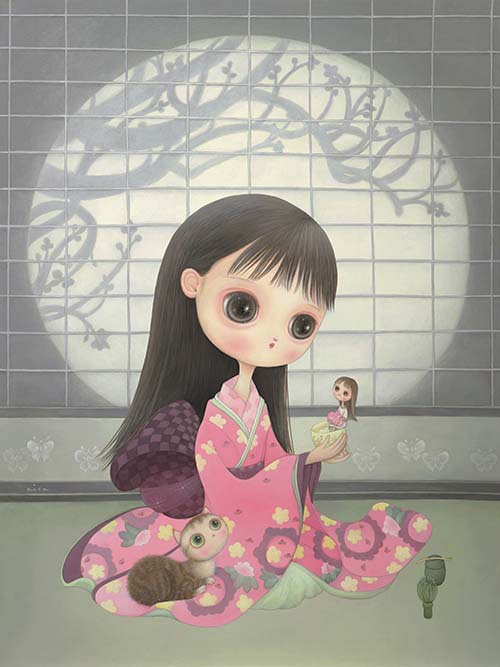 In the Magic of Seeing the Unseen Painting by aica, Art Artist aica